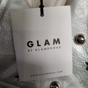COPY - Glam new leather motorcycle style jacket